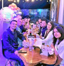 Angie Daniela Aguirre celebró un año más de vida en compañía de Mariana Aguirre, Yenny Alarcón, Carlos Andrés Alarcón, Beatriz Vásquez, Luis Carlos Alarcón, Juan Felipe Aguirre, Valentina Aguirre, Claudia Alarcón, Julián Gallego y Juan Camilo López. Angie Daniela Aguirre celebró un año más de vida en compañía de Mariana Aguirre, Yenny Alarcón, Carlos Andrés Alarcón, Beatriz Vásquez, Luis Carlos Alarcón, Juan Felipe Aguirre, Valentina Aguirre, Claudia Alarcón, Julián Gallego y Juan Camilo López.