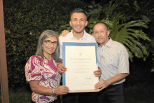 Amilvia Padilla Buriticá, Santiago Ortiz Padilla y Mario Ortiz Martínez. Amilvia Padilla Buriticá, Santiago Ortiz Padilla y Mario Ortiz Martínez.