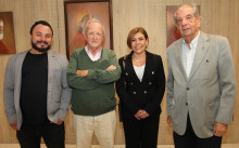 Óscar Zapata, José Fernando Londoño, Elizabeth López y Antonio Raad Aljure. Óscar Zapata, José Fernando Londoño, Elizabeth López y Antonio Raad Aljure.