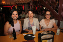 Katerine Gómez, Blanca Edis Daza y María Daysi Delgado.