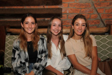 Irene Mejía, Daniela Sánchez y Ana María Gómez.