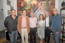 Ricardo Blandón, Samuel Franco, José Miguel Alzate, Doris Mayorga, Álvaro Medina Amaris y Alfonso Carbonell Ospina. Ricardo Blandón, Samuel Franco, José Miguel Alzate, Doris Mayorga, Álvaro Medina Amaris y Alfonso Carbonell Ospina.