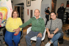 Luz Dary Casas, Tomás Rubio y Andrea Cardona. Luz Dary Casas, Tomás Rubio y Andrea Cardona.