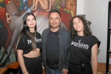 Andrea Gaitán, Carlos Fierro y Laura Mateus. Andrea Gaitán, Carlos Fierro y Laura Mateus.