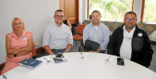 Gloria Inés Gutiérrez, Jairo González Ocampo, Sócrates Correa Medellín y Jhon Jairo Valencia. Gloria Inés Gutiérrez, Jairo González Ocampo, Sócrates Correa Medellín y Jhon Jairo Valencia.