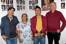 Jorge Ángel, Isabel Zapata, Jesús Alejandro Loaiza y Francisco Javier Márquez. Jorge Ángel, Isabel Zapata, Jesús Alejandro Loaiza y Francisco Javier Márquez.