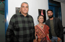 Carlos Enrique López Sáenz, Luisa Zuluaga Gómez y Manuel Alejandro Quiñones. Carlos Enrique López Sáenz, Luisa Zuluaga Gómez y Manuel Alejandro Quiñones.
