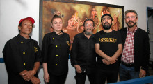 Fredy Carvajal, Lina Molano, César Peláez, Jhon Jairo Buitrago y Carlos Molano. Fredy Carvajal, Lina Molano, César Peláez, Jhon Jairo Buitrago y Carlos Molano.