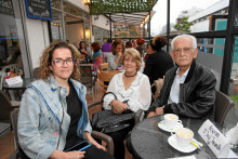 Paula Bernal, Ruth Mejía y Fabio Ramírez Ramírez.