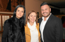 Lina María Ramírez Londoño, Luz Eugenia Narváez y César Augusto Cárdenas.