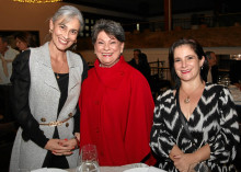 Juliana Londoño Villa, María Eugenia Londoño Villa y Lina María López Londoño.