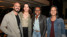 Manuel Castrillón, Juliana Jaramillo, Diana Angulo y Estefanía García.