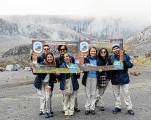 Foto | Cortesía PNN Los Nevados | LA PATRIA Luisa Castillo, Mario Humberto Franco, Juan Felipe García, Astrid Liliana Mosquera, Johana Echeverry, Ginna Lizeth Beltrán Pérez y Ever E. Duarte. Foto | Cortesía PNN Los Nevados | LA PATRIA Luisa Castillo, Mario Humberto Franco, Juan Felipe García, Astrid Liliana Mosquera, Johana Echeverry, Ginna Lizeth Beltrán Pérez y Ever E. Duarte.