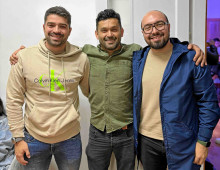 Juan Camilo Correa, Cristian Ovalles y Mateo Herrera.