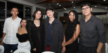 Juan Manuel Pachón, Nicole Gallego, Francesca Pino, Juan José Palacio, María José Pulgarín y Juan José Moreno. Juan Manuel Pachón, Nicole Gallego, Francesca Pino, Juan José Palacio, María José Pulgarín y Juan José Moreno.