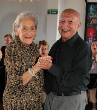 Noemí Cardona Duque y Jairo Castro Eusse, bailarines de Tango. Noemí Cardona Duque y Jairo Castro Eusse, bailarines de Tango.