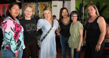 María Henao, Mariana Palacio, Luz Clemencia Castro Buitrago, Estela Buitrago Quintero, Edilma Vásquez y Claudia Ramírez. María Henao, Mariana Palacio, Luz Clemencia Castro Buitrago, Estela Buitrago Quintero, Edilma Vásquez y Claudia Ramírez.