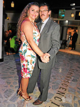 Adriana Delgado y Nelson Hernández.