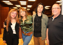 Diana Aguilar, Juan Miguel González, Sandra Bibiana Delgado y Rubén Arroyave. Diana Aguilar, Juan Miguel González, Sandra Bibiana Delgado y Rubén Arroyave.
