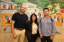 Jhon Freddy Duque, Yamelly González y Jónathan Castaño. Jhon Freddy Duque, Yamelly González y Jónathan Castaño.