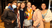 Sara Loaiza, Sofía Loaiza, Luisa Fernanda Méndez, María Medina y Gabriela Medina.