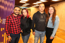 Diego Obando,Jackeline Escobar, Juan Camilo González y Camila Buitrago.