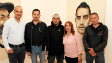 Adrián Preciado, Jorge Cortés, Heriberto Franco, Miriam Botero y Héctor Pineda. Adrián Preciado, Jorge Cortés, Heriberto Franco, Miriam Botero y Héctor Pineda.