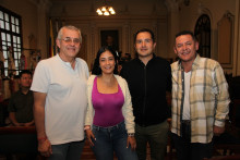 Carlos Armando Gallo, Tatiana María Henao, Juan Sebastián Corrales y Rubén Darío Betancur. Carlos Armando Gallo, Tatiana María Henao, Juan Sebastián Corrales y Rubén Darío Betancur.