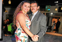 Adriana Delgado y Nelson Hernández.