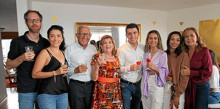 Bas Smets, Carolina Velásquez, Fernando Velásquez, Heroína Gómez, Andrés Velásquez, Sarita Granada, María Antonia Granada y Carmenza Granada.