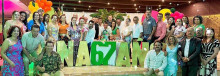 Grupo de funcionarios del Sena Regional Caldas festejando el aniversario 67 de la entidad. Grupo de funcionarios del Sena Regional Caldas festejando el aniversario 67 de la entidad.