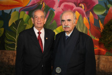 47 años en el Club Rotario: Antonio Raad Aljure y Jaime Escobar Herrera. 47 años en el Club Rotario: Antonio Raad Aljure y Jaime Escobar Herrera.