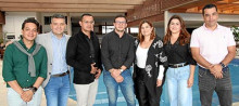 Juan Pablo Alba, Uriel Bernal, Jaime Bolívar, Tomás Botero, Adriana Isaza, Claudia Henao y Jorge Vallejo.