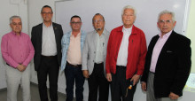 Fabio Vélez Correa, Luis Fernando Sánchez Jaramillo, Ángel María Ocampo Cardona, Julián Chica Cardona, Octavio Zapata Ospina y José Germán Hoyos. Fabio Vélez Correa, Luis Fernando Sánchez Jaramillo, Ángel María Ocampo Cardona, Julián Chica Cardona, Octavio Zapata Ospina y José Germán Hoyos.