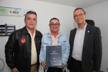 Rubén Darío Orozco, Luis Fernando Sánchez y Ángel María Ocampo Cardona. Rubén Darío Orozco, Luis Fernando Sánchez y Ángel María Ocampo Cardona.