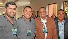Juan Camilo Tabares, Juan Sebastián Cifuentes, Juan Diego Palacio y Ulises Uribe. Juan Camilo Tabares, Juan Sebastián Cifuentes, Juan Diego Palacio y Ulises Uribe.