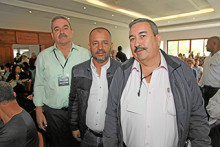 Óscar Gallego, Jhon Jairo Mejía y Fabio Gaviria. Óscar Gallego, Jhon Jairo Mejía y Fabio Gaviria.