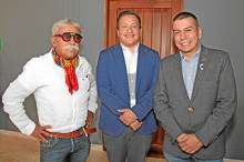 Fabián Ardila, Iván Darío Delgado y Juan José Silva Fabián Ardila, Iván Darío Delgado y Juan José Silva