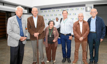 Octavio Zapata Ospina, José Jaramillo, Dorian Hoyos Parra, Germán Ocampo, Fabio Vélez Correa y Fabio Ramírez Ramírez. Octavio Zapata Ospina, José Jaramillo, Dorian Hoyos Parra, Germán Ocampo, Fabio Vélez Correa y Fabio Ramírez Ramírez.