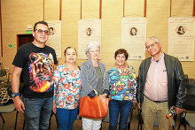 Guillermo León Valencia, Luz María López, Fany Parra, Beatriz Suescun y Antonio Franklin Muñoz.