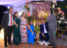 Grupo familiar: Cecilia Botero, Luz Inés Botero, Gloria Botero, Martha Lucía Botero, Rubén Botero, Jesús Antonio Botero y Carlos Augusto Botero.