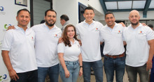 Diego Duque, Carlos Vivias, Lina María Zuluaga, Cristian Gómez, Ignacio Pimiento y Julián Noreña.