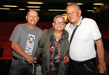 Orlando López, Carola Zuluaga y Hernando Zuluaga.