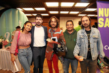 Lorena Izuriaga, Víctor Jurado, Alejandro Devia, Yeison Gálvez y Edwin Narváez. Lorena Izuriaga, Víctor Jurado, Alejandro Devia, Yeison Gálvez y Edwin Narváez.