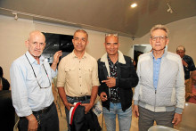 Nicolás Eduardo Ruiz, Efraín Gómez, Alberio Rodríguez y José Óscar Cardona. Nicolás Eduardo Ruiz, Efraín Gómez, Alberio Rodríguez y José Óscar Cardona.