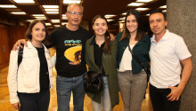 Camila Villegas, Alberto Jaramillo, Andrea Hernández, Daniela Duque y Alejandro García. Camila Villegas, Alberto Jaramillo, Andrea Hernández, Daniela Duque y Alejandro García.