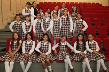 Estudiantes del Colegio Perpetuo Socorro asistentes a la charla. Estudiantes del Colegio Perpetuo Socorro asistentes a la charla.