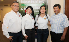 Gerardo Bonilla, Marcela López, Diana Cuervo y Rodrigo Castaño. Gerardo Bonilla, Marcela López, Diana Cuervo y Rodrigo Castaño.