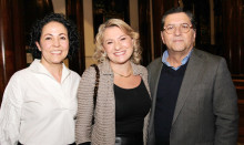 Paula Andrea Valencia, María Alejandra Gómez y Luis Roberto Rivas.