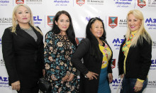 Luz Stella Gaviria, Lorena García, Gloria Vásquez y Martha García.